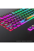 silabor 130 Keys Pudding Keycaps Klavye Tuş İki Renki Kalıplama Keycaps 15 thumbnail 8