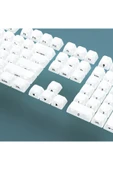 silabor 130 Keys Pudding Keycaps Klavye Tuş İki Renki Kalıplama Keycaps 15 thumbnail 2