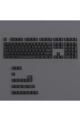 silabor 131 Tuş Keycaps ABS Tuş Takımı Yan Tuş Harf Mekanik Klavye Keycaps thumbnail 1
