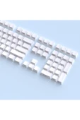 silabor 131 Tuş Keycaps ABS Tuş Takımı Yan Tuş Harf Mekanik Klavye Keycaps thumbnail 6