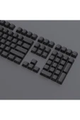 silabor 131 Tuş Keycaps ABS Tuş Takımı Yan Tuş Harf Mekanik Klavye Keycaps thumbnail 4