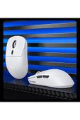 FreeWolf A6 Kablosuz Oyuncu Mouse, PAW3311 1000 Hz Hafif Profesyonel, Bluetooth Üç Modlu Bağlantı thumbnail 8