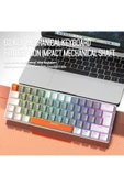 FreeWolf T60 Mini Rgb Oyun Klavyesi Gaming Mekanik 62 Tuşlu 18 Rgb Led Usb Tip-c Kablosu thumbnail 1