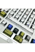 silabor 141 Tuş Keycaps Süblimasyon PBT Klavye Tuş Mekanik Klavye Tuş Takımı thumbnail 8