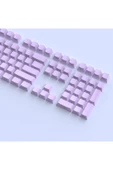silabor 131 Tuş Keycaps ABS Tuş Takımı Yan Tuş Harf Mekanik Klavye Keycaps thumbnail 5