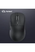 FreeWolf A6 Kablosuz Oyuncu Mouse, PAW3311 1000 Hz Hafif Profesyonel, Bluetooth Üç Modlu Bağlantı thumbnail 4