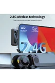 silabor Kablosuz Yaka Mikrofonu Çift Klipsli Type-C Telefon Canlı Yayını Dış Mekan Kaydı için thumbnail 4