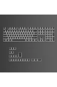 silabor 130 Keys Pudding Keycaps Klavye Tuş İki Renki Kalıplama Keycaps 15 thumbnail 1