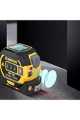 silabor 3 in 1 Yüksek Hassasiyetli Lazer Metre Kızılötesi Mesafe Ölçer, Çizgi Lazer ve Dijital Şerit Metre thumbnail 2