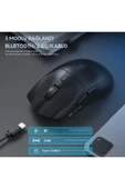 silabor Dark Alien X1 Light Tri Mode Wired Wireless Gaming Mouse PAW3311 59 Gram Şarj İstasyonu thumbnail 3