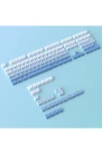 silabor 133 Keys PBT Keycaps Klavye Tuş Takımı thumbnail 3