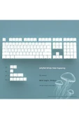 silabor 130 Keys Pudding Keycaps Klavye Tuş İki Renki Kalıplama Keycaps 15 thumbnail 1