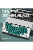 FreeWolf T60 Mini Rgb Oyun Klavyesi Gaming Mekanik 62 Tuşlu 18 Rgb Led Usb Tip-c Kablosu thumbnail 2