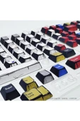 silabor 141 Tuş Keycaps Süblimasyon PBT Klavye Tuş Mekanik Klavye Tuş Takımı thumbnail 3