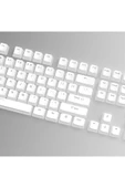 silabor 130 Keys Pudding Keycaps Klavye Tuş İki Renki Kalıplama Keycaps 15 thumbnail 5