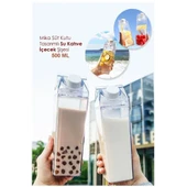Süt Kutusu Meyve Suyu Taşıma Şişesi - 1