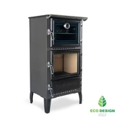 Çalışkan 306 Tuğlalı Dik Fırınlı Döküm Şömine Soba thumbnail 1