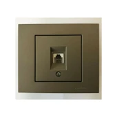 Ovivo Antrasit Telefon Pirizi Numeris Çerçevesiz Grano - 1