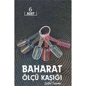 6 lı Şeffaf Baharat Kaşığı Camino Design - 1