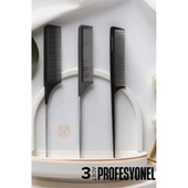 Krepe Boya Tarağı Profesyonel 3 lü Set - 1