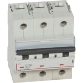 Legrand 408663 Dx3 3 Kutuplu C100 10KA Otomatik Şalter - 1