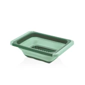 Qlüx İdeas Katlanabilir Dikdörtgen Süzgeç Yeşil - 2