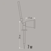 Cata CT-7310 7W Ledli Solar Kazıklı Bahçe/çim Armatürü - Yeşil - 5