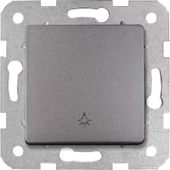 Viko Linnera Life Granit Grisi Light Yaylı Anahtar Çerçevesiz - 90442003 - 1