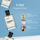 Loris K-204 Frequence Kadın Parfüm 50 Ml & K-204 Kadın Deodorant 150 Ml - 3