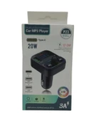 P23 20W 3A Araç Bluetooth BT 5.3 Çağrı Alıcısı Transmitter - 1
