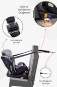 Prego Strongfix 360 Derece Dönebilen 0-36 Kg İsofixli Oto Koltuğu 4088 thumbnail 8