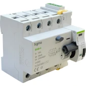 Sigma Elektrik SCRC03 Otomatik Yeniden Kurma Ünitesi + 4X40 30MA Kaçak Akım Rölesi - 1