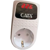 Cata Akım Korumalı Priz Regülatör CT-9187 16A 4000W Yıldırım Koruması ile Güvenli Kullanım - 1
