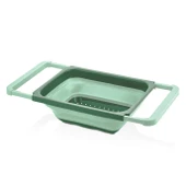 Qlüx İdeas Katlanabilir Dikdörtgen Süzgeç Yeşil - 3