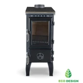 Çalışkan 304 Tuğlalı Mini Şömine Soba thumbnail 2