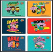 Cg Kids Kral Şakir Karakterleri Temalı Spiralli Resim Defteri Çocuk 17x24 Ebat 15 Yaprak İster 1 Adet İster 2 Adet İsterseniz 4 Adet - 3