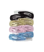 Simli Kız Bebek Çıtçıtlı Toka Set 8 Adet - 1