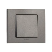 Ovivo Antrasit Tekli Anahtar Çerçevesiz - 1