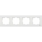 Karre Beyaz Dörtlü Çerçeve - 1