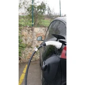 Hims EMEF-22T2-SB-7 22KW Tip 2 Beyaz Soketli 7m Elektrikli Araç Şarj Kablosu - 3