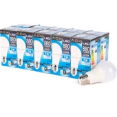 Ack 9W LED Ampul 6500K Beyaz E27 A60 - 10'lu Paket - 1