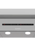 Flowart Turbolu Amörtisörlü Silenart Beyaz Cam Ankastre Set ( 65 CM Woklu OCAK ) QBL62CB - SC406 - D081SA thumbnail 7