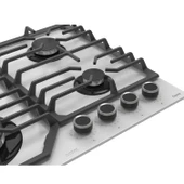 Flowart Turbolu Asimetrik Amörtisörlü Silenart Beyaz Cam Ankastre Set QBL62CB - NT026WFA -  D081SA thumbnail 6