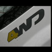 OTOGRAFİK - DACİA DUSTER 4WD STICKER SET - 1