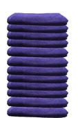 12li Paket Boya Tutmayan Mikrofiber El Yüz Spor Kuaför Havlusu 50X90 Cm - 5