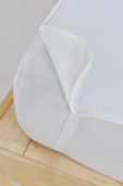 120x200 Sıvı Geçirmez Tek Kişilik Alez Pamuklu Köşe Lastikli - 5
