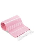 Summer Wind Soft %100 Pamuk Peştemal 100x180 cm Pembe - 1