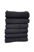 6Lı Paket Boya Tutmayan Mikrofiber El Yüz Spor Kuaför Havlusu 50X90 Cm - 1