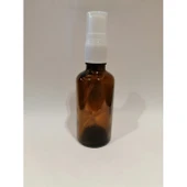 5cc Kahverengi Cam Şişe Sprey Başlıklı, Medikal Şişe, 25 Adet - 1