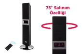 Simfer Single X Karbon Serisi IP65 Suya-Toza Dayanıklı Siyah Uzaktan Kumandalı İç/Dış Mekan Isıtıcı thumbnail 2